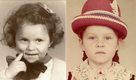 Агриппина Стеклова в детстве