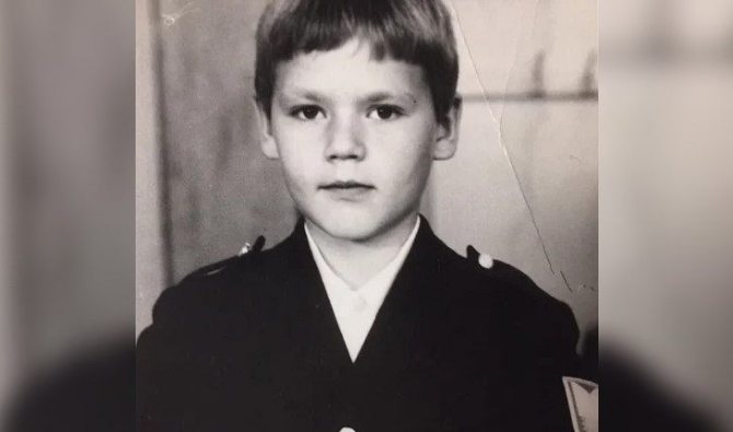 Александр Пашков в детстве