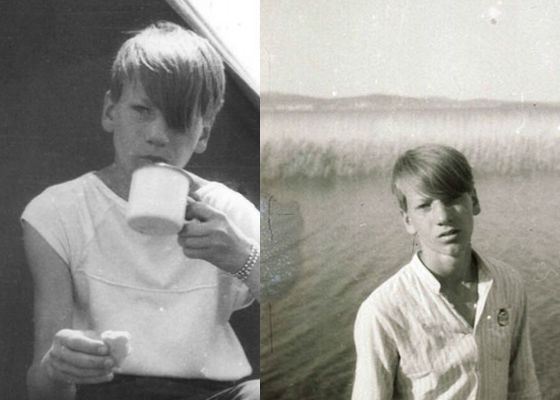 Александр Устюгов в детстве и юности