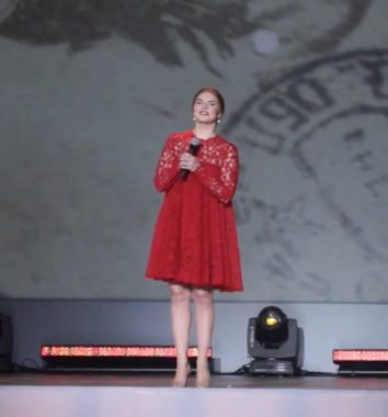 Алина Кабаева и Путин